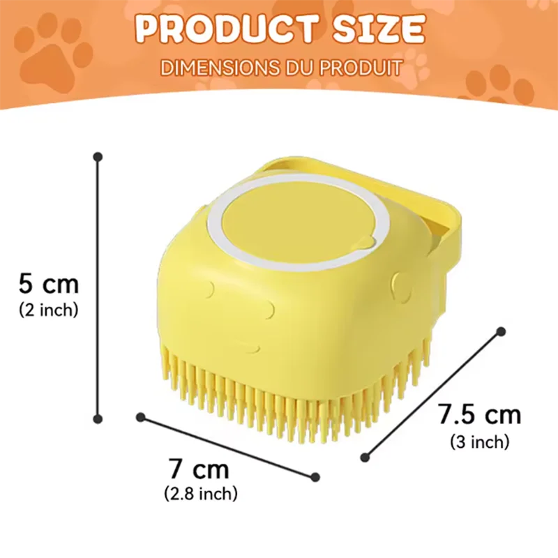 DoucePatte™ | Brosse de Bain Massante