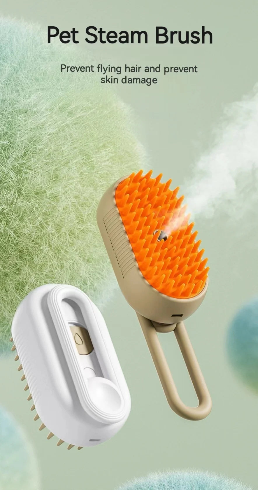 FurClean – Brosse Anti-Poils 3-en-1