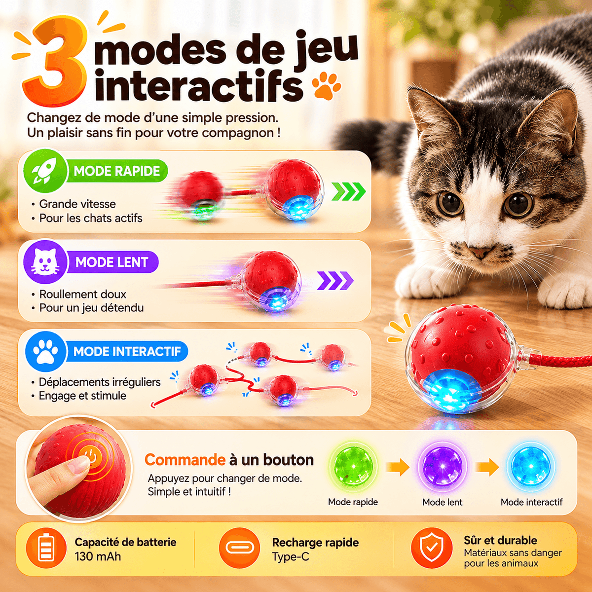 CatMove | Le jeu qui occupe votre chat, même quand vous êtes absent.